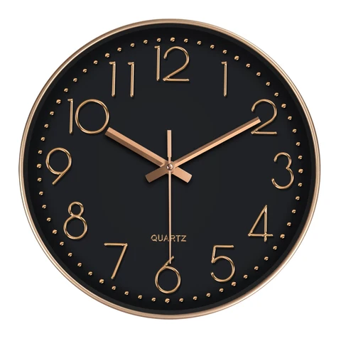 Настенные часы в скандинавском стиле, современные минималистичные круглые декоративные кварцевые настенные часы для гостиной, тихие винтажные, 20 см