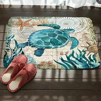 home decor rug doormat mat decoration carpet turtleoctopussea horse printed non slip floor non slip floor bath living room