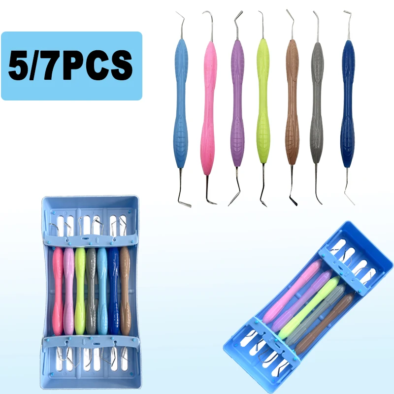 5/7 шт. стоматологический шпатель из композитной смолы для восстановления