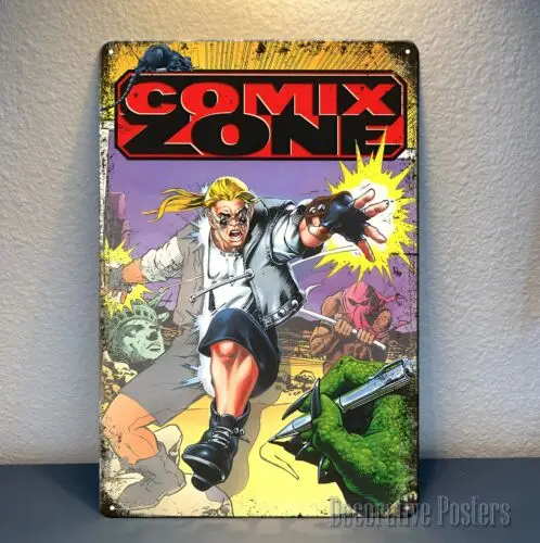 

Металлический плакат Comix Zone 20x30 см