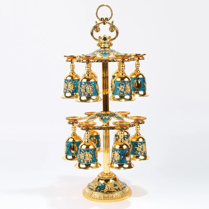 Европейские 6/12 чашек/Набор металлические чашки для вина verre a vin kielizek do wina графин