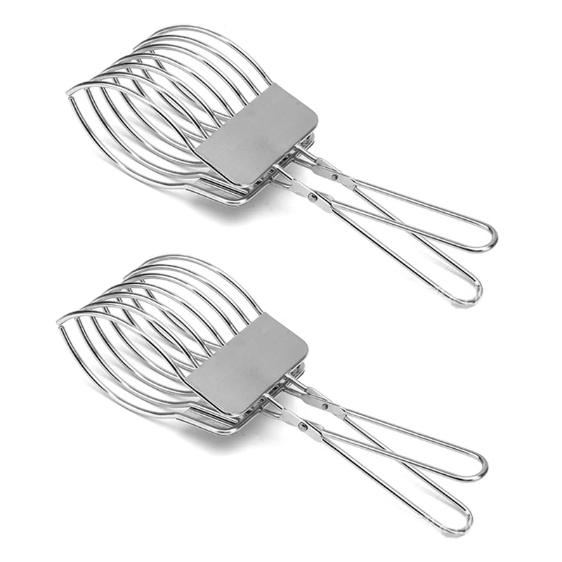 2-х предметный зажим для ломтиков из нержавеющей стали мяса разделитель ветчины