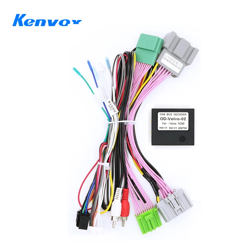 Kenvox Canbus box OD-VOLVO-02 Adaptor For Volvo XC90 2004-2014 With Wiring Harness Cable Android Car Radio Stereo DVD Android (art.: 3920cd77921cb) - 3920cd77921cb
