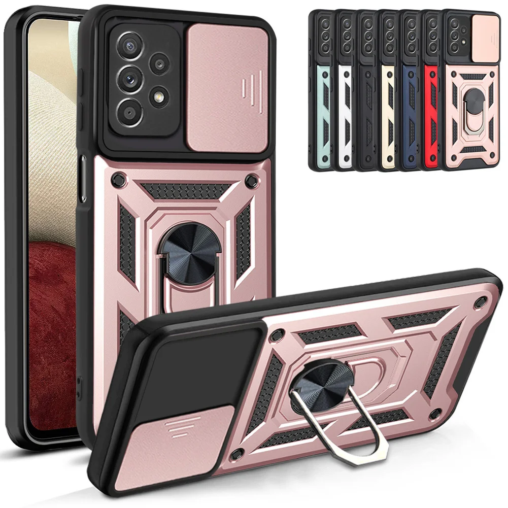 

Samsung Galaxy A52 For Samsung Galaxy A52 4G 5G Case Car Magnetic Ring Armor Cover For Samsung A72 A52S 5G Galaxy A 52 72 52S