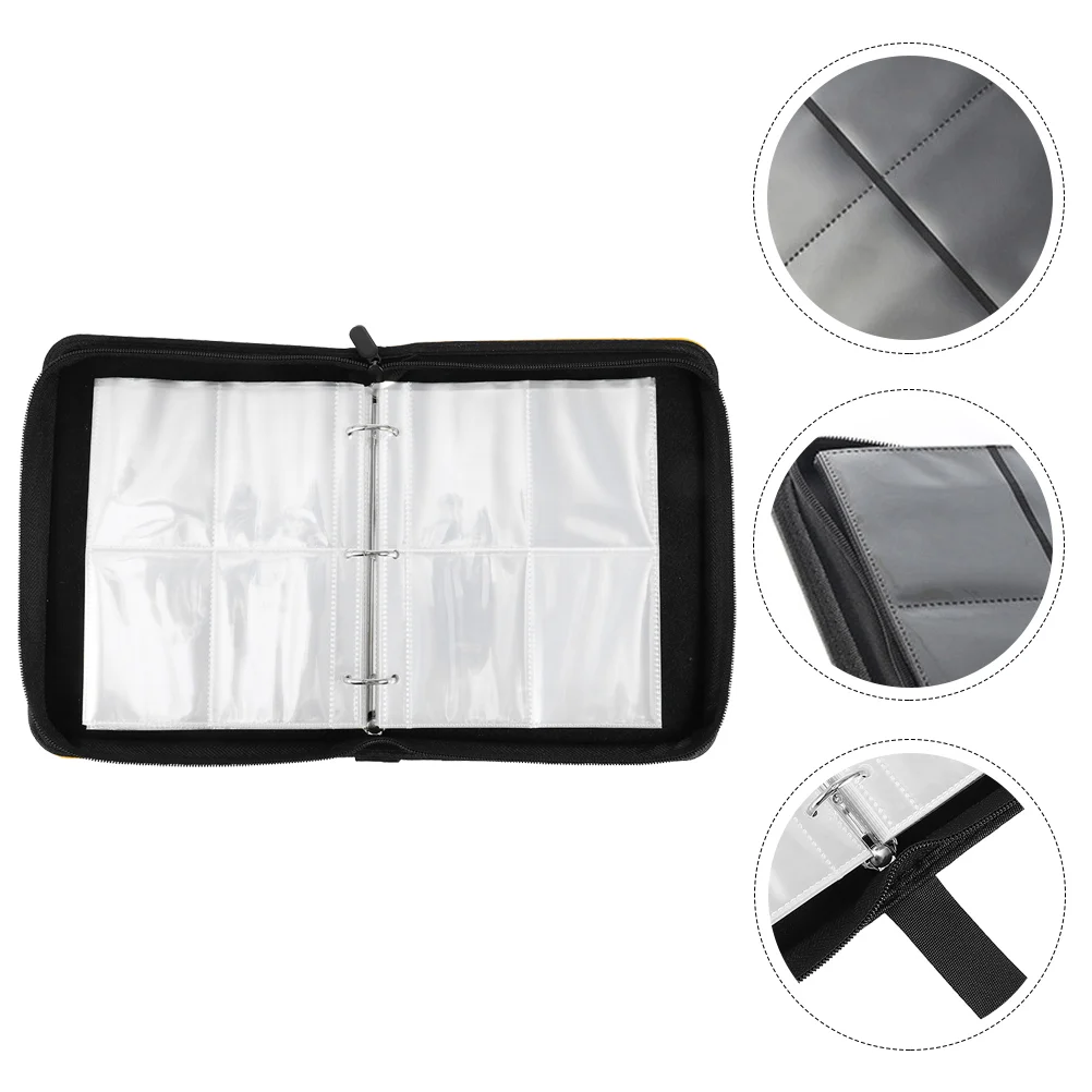 

Фотоальбом, органайзер без рукавов, карманный аксессуар, карманы, прозрачные