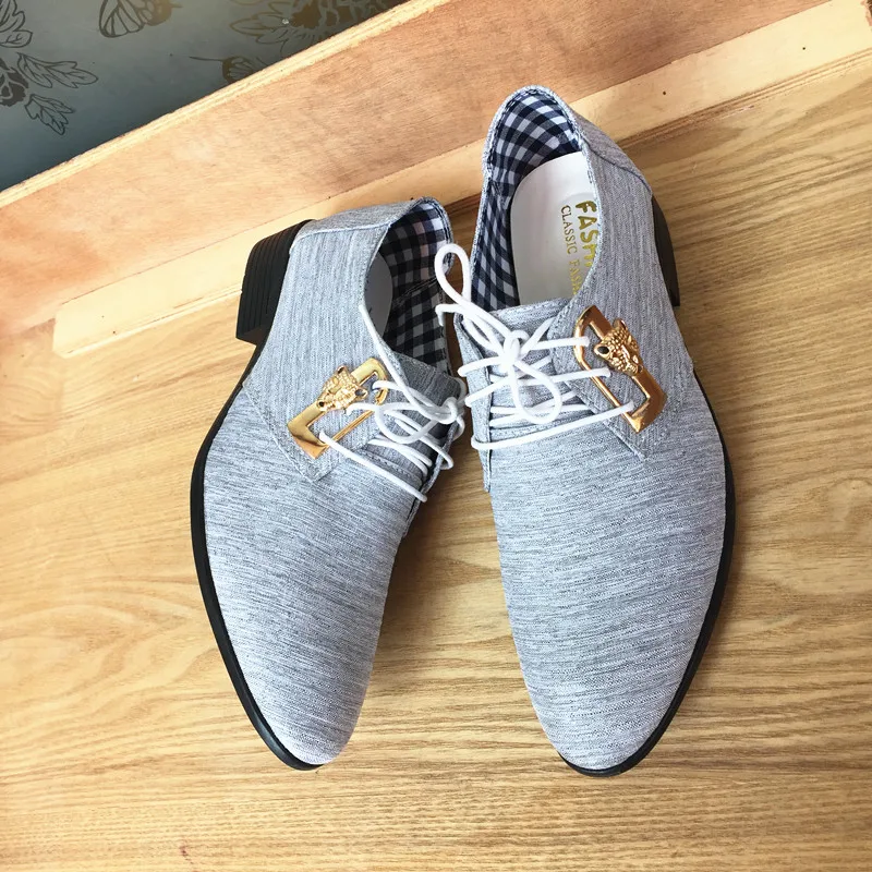 Мужские повседневные туфли на шнуровке черные деловые с острым носком лоферы в