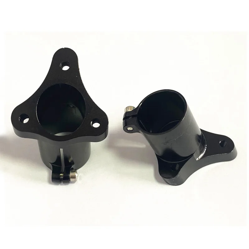 

2PCS 16mm Landing Gear Mount Joint Connector 65 Degree Tilt Aluminum Fixed Seat Carbon Tube Connection Clip DIY for RC UAV
