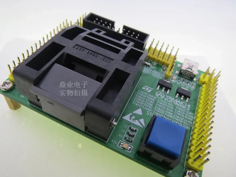 LQFP64 STM32 Гнездо для проживания позолота сиденье тестирования микросхем