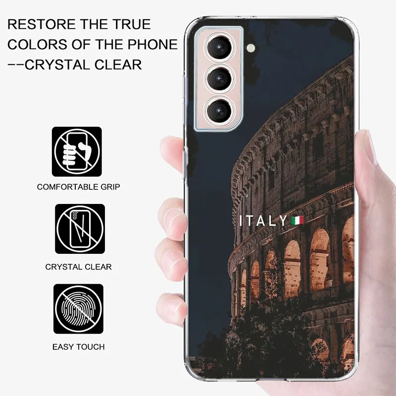 Чехол для телефона Colosseum Rome Italy Samsung A04S A15 A25 A35 A55 A05S Galaxy S25 S24 FE Note 20 Ultra 10 Lite 9 8 M12 M51 M30S M