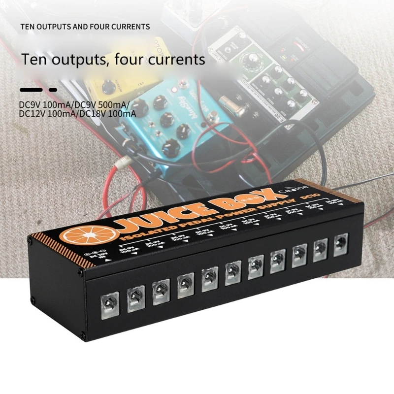 

10 Independent Outputs Suitable for 9V 12V 18V 100mA 500mA Short Circuit Prot