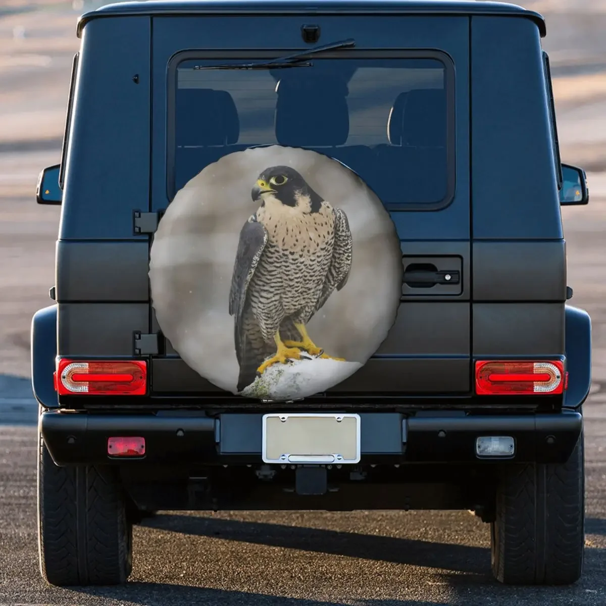 Peregrine Falcon Animal Spare Tire Cover for Toyota Prado Jeep RV SUV 4WD 4x4 Car Wheel Protector Covers 14&quot 15&quot 16&quot 17&quot Inch