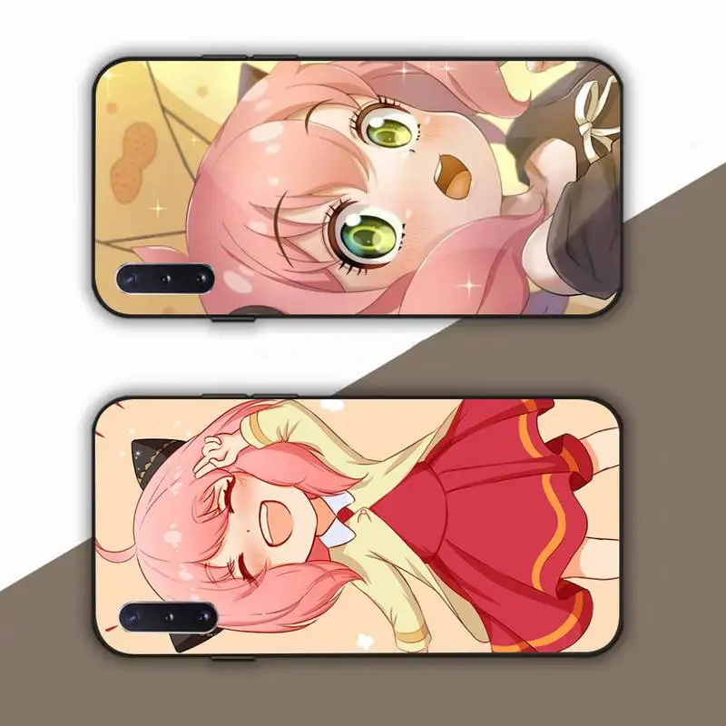 

Anime Girl Spy X Family Anya Phone Case For Samsung Galaxy Note 10Pro Note20ultra note20 note10lite M30S Coque