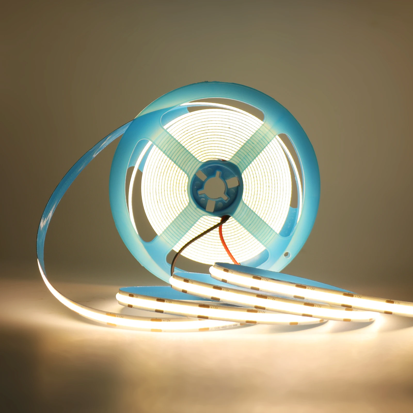 

HEGEHE Светодиодная лента 5м/10м 8мм теплый/натуральный/холодный белый 12В/24В 480leds/м