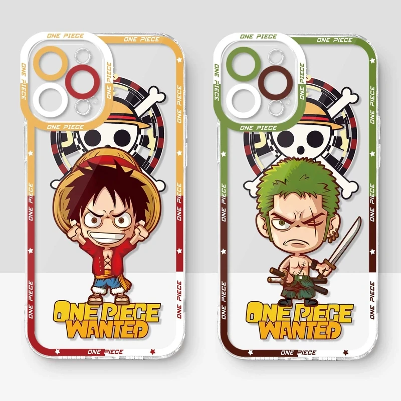 

Cover Case Cartoon One Piece Drawing for Xiaomi Redmi Mi 11 Lite 5G 11T 9A 9C 9 10 4G X3 X4 PRO NFC GT M3 Soft Tpu Clear