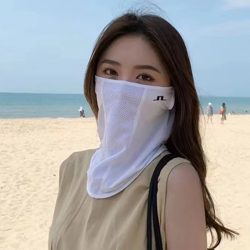 2022 Golf sunscreen breathable black and white