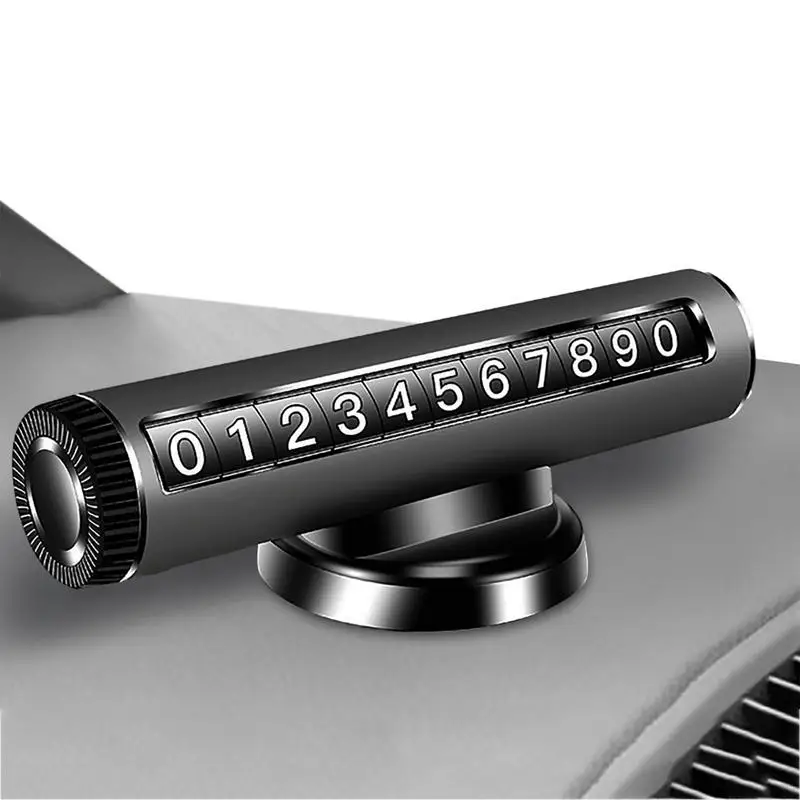 

Табличка с временным номером телефона для парковки автомобиля, табличка с временным номером автомобиля, аксессуары для остановки автомобиля с высокой температурой