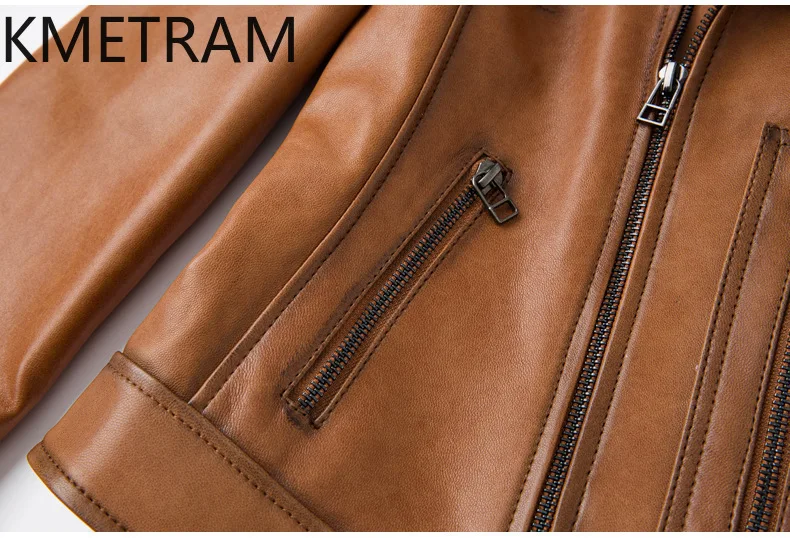 Женская кожаная куртка из овечьей кожи