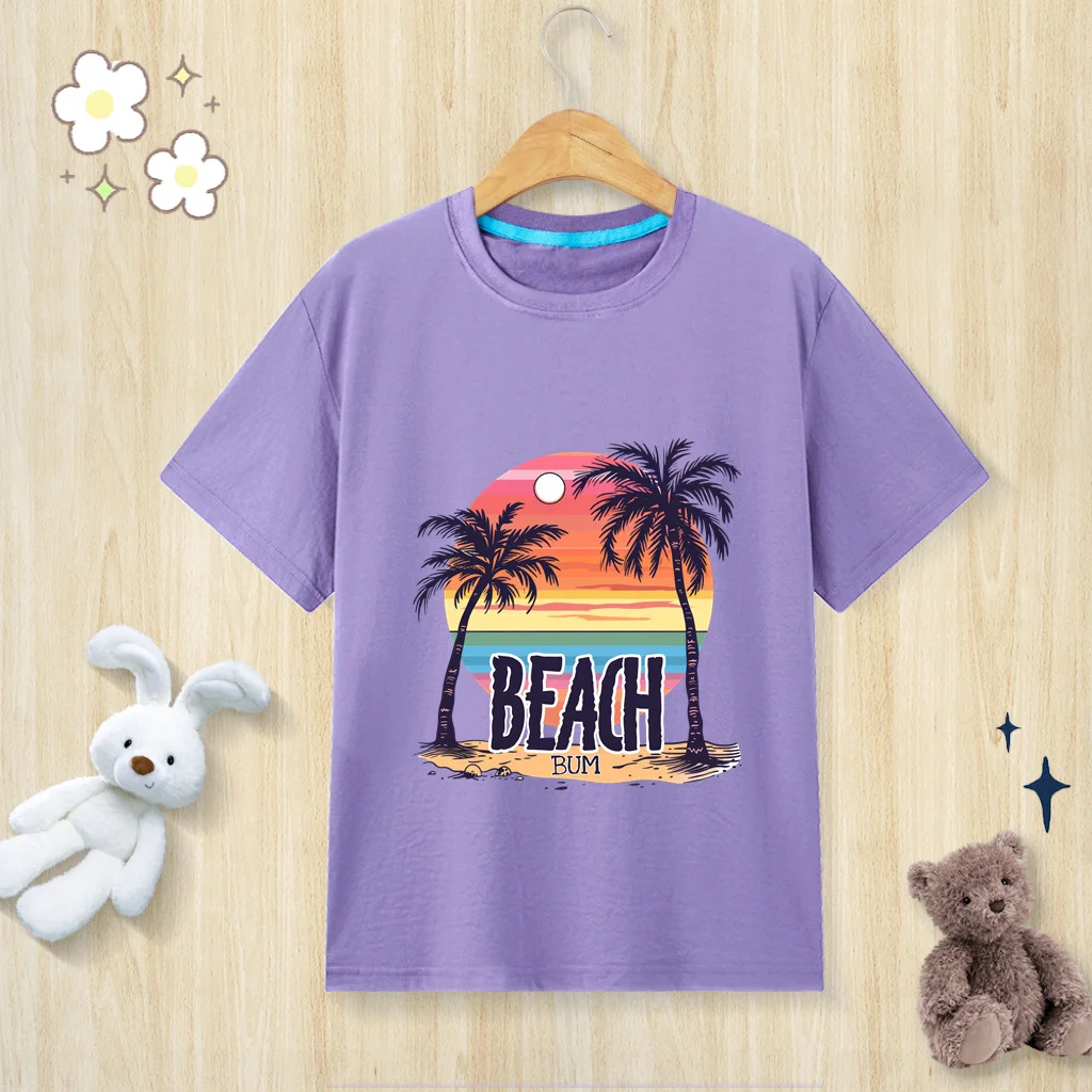 Детская Хлопковая Футболка I Love