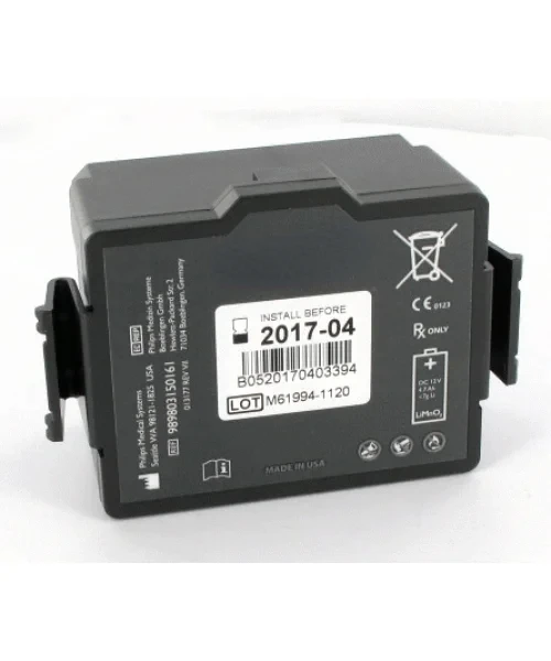 Совместим с Philips HeartStart FR3 AED 989803150161 Литиевая батарея диоксида марганца