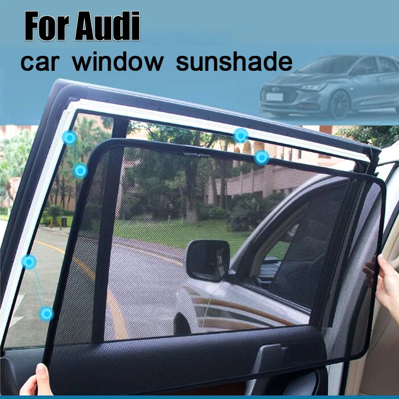 

Магнитный автомобильный солнцезащитный козырек, подходит для AUDI A1, A3, S3, A4, A5, A6, ALLROAD AVANT, A8L, Q3, Q5, защита светильник на дверь автомобиля