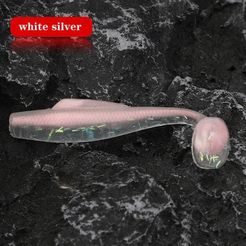 Новая мягкая приманка TPR, червь, силиконовая приманка, T Tail, приманка для плавания, стример, морская рыбалка, приманка для гольяна, 4/6/8/10/12 см, набор плавающих воблеров, снасти