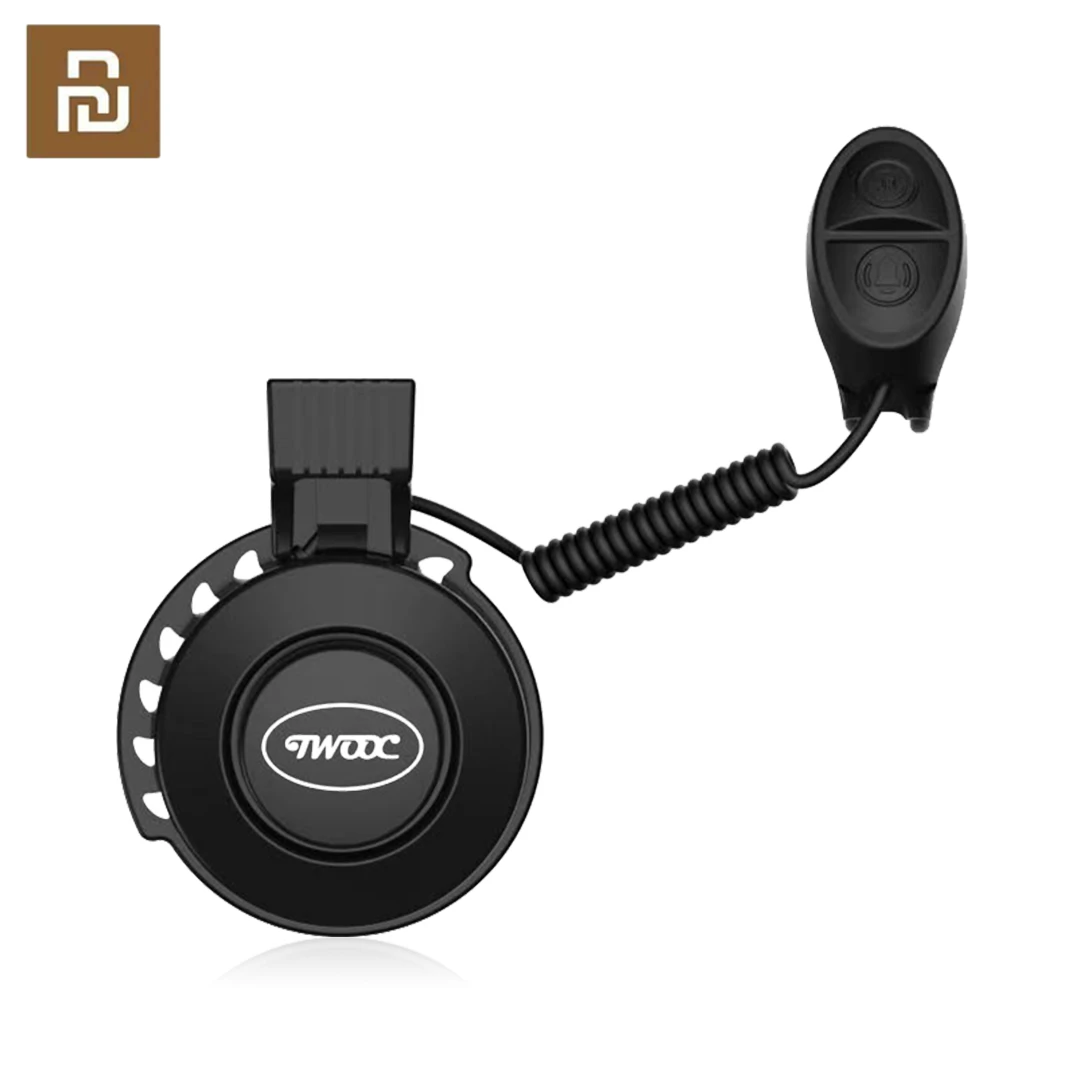 

Youpin TWOOC Bike Electronic Loud Horn 50-100db Warning Safety Electric Bicycle Handlebar Alarm Ring Bell Bicycle Accessories