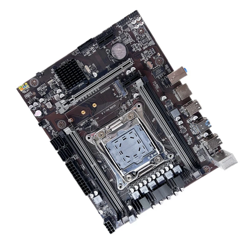 

Материнская плата X99, материнская плата для компьютера, поддерживает DDR4 ECC RAM с DDR4 8G 2133 МГц RAM + кабель SATA + кабель коммутатора