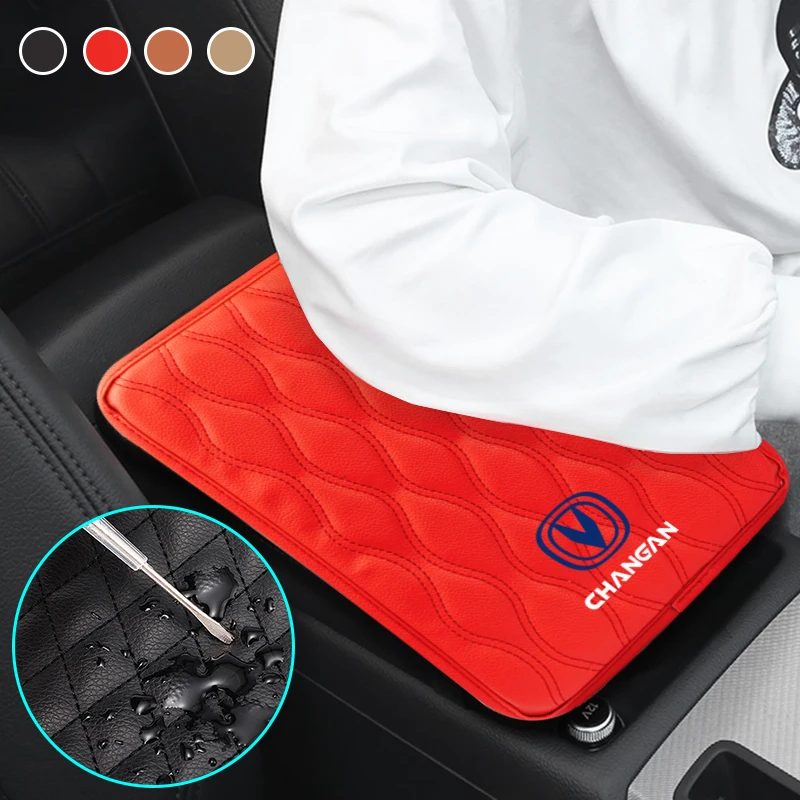 

Автомобильная вышивка в виде волн полиуретановый подлокотник защитная подушка для Dodge Journey 2500 зарядное устройство Калибр Challenger Дакота аксе...