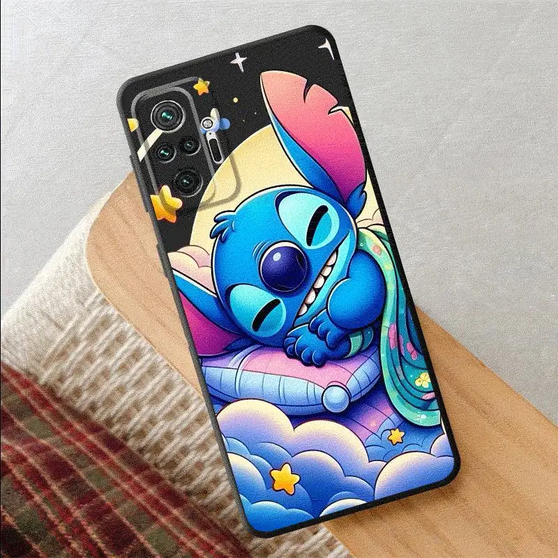 Чехол для телефона Disney Stitch Bubble Gum Xiaomi Redmi Note 7 8 T S 10 11 12 Pro ProPlus 13