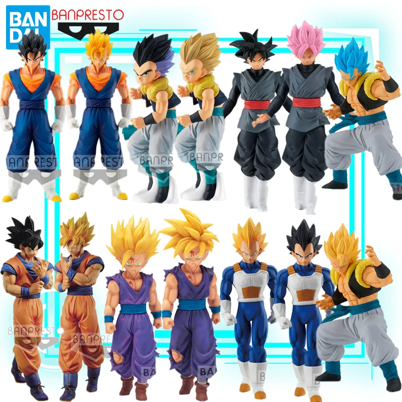 

Banpresto Solid Edge Works Original Dragon Ball Vegeta Son Goku Black Gohan Gotenks Vegetto Gogeta Figure Doll Model Toy Gifts