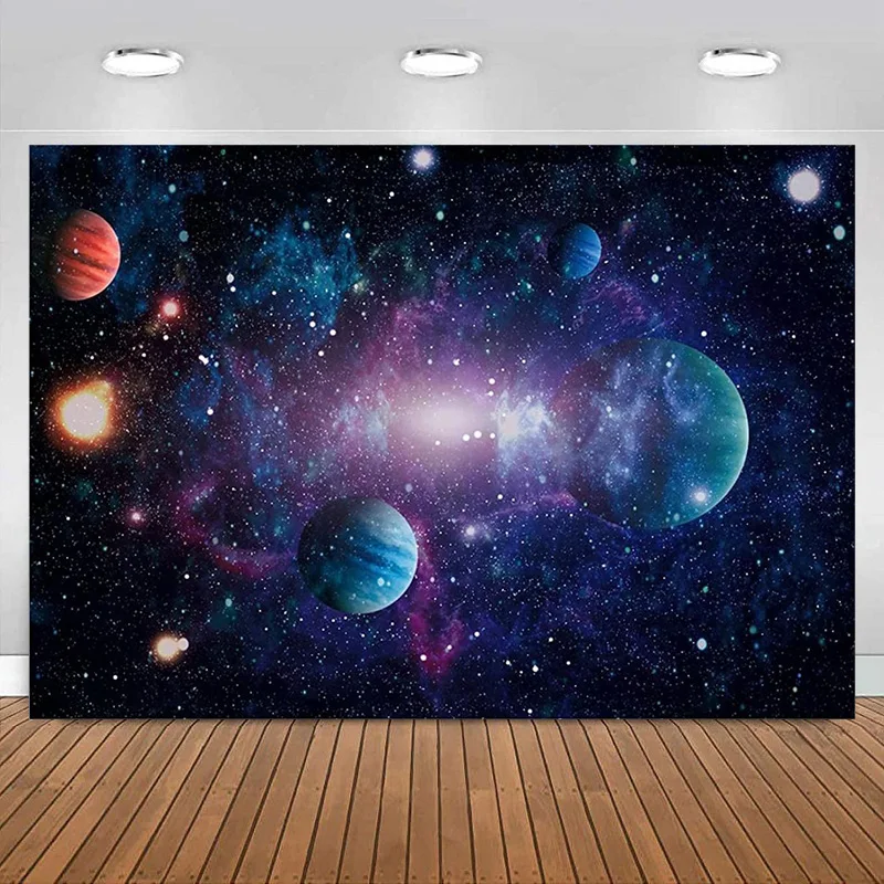 

Фон для фотосъемки с изображением звездного неба и Вселенной