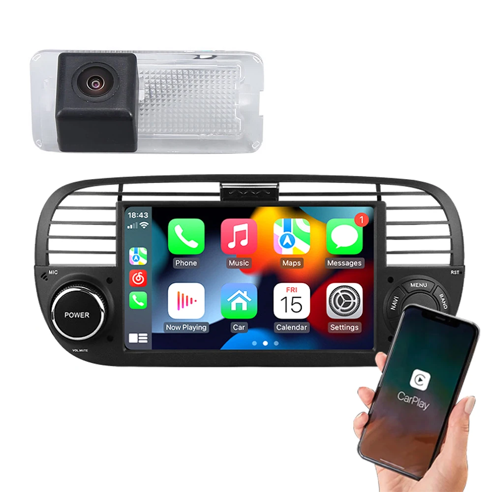 Автомобильный радиоприемник на Android 7 дюймов с GPS-навигацией и HD камерой заднего