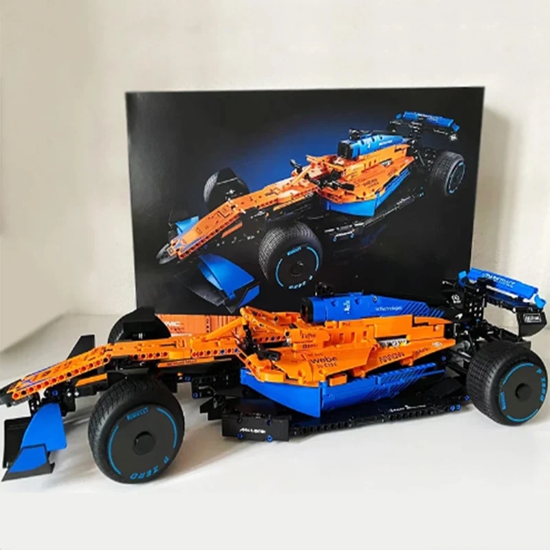 

Новая технология, совместимая с 42141 McLarens, Формула 1, Магнитный блок, городские транспортные средства, кирпичи, наборы игрушек для детей, подарок на день рождения