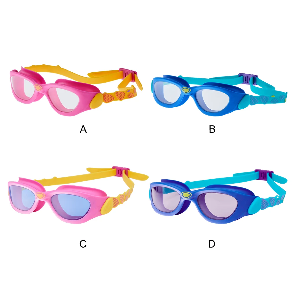 

Silica Gel Clear View Swimming Goggles For Children High Definition And Anti Fog Silicone Fit Facial Structure Glasses