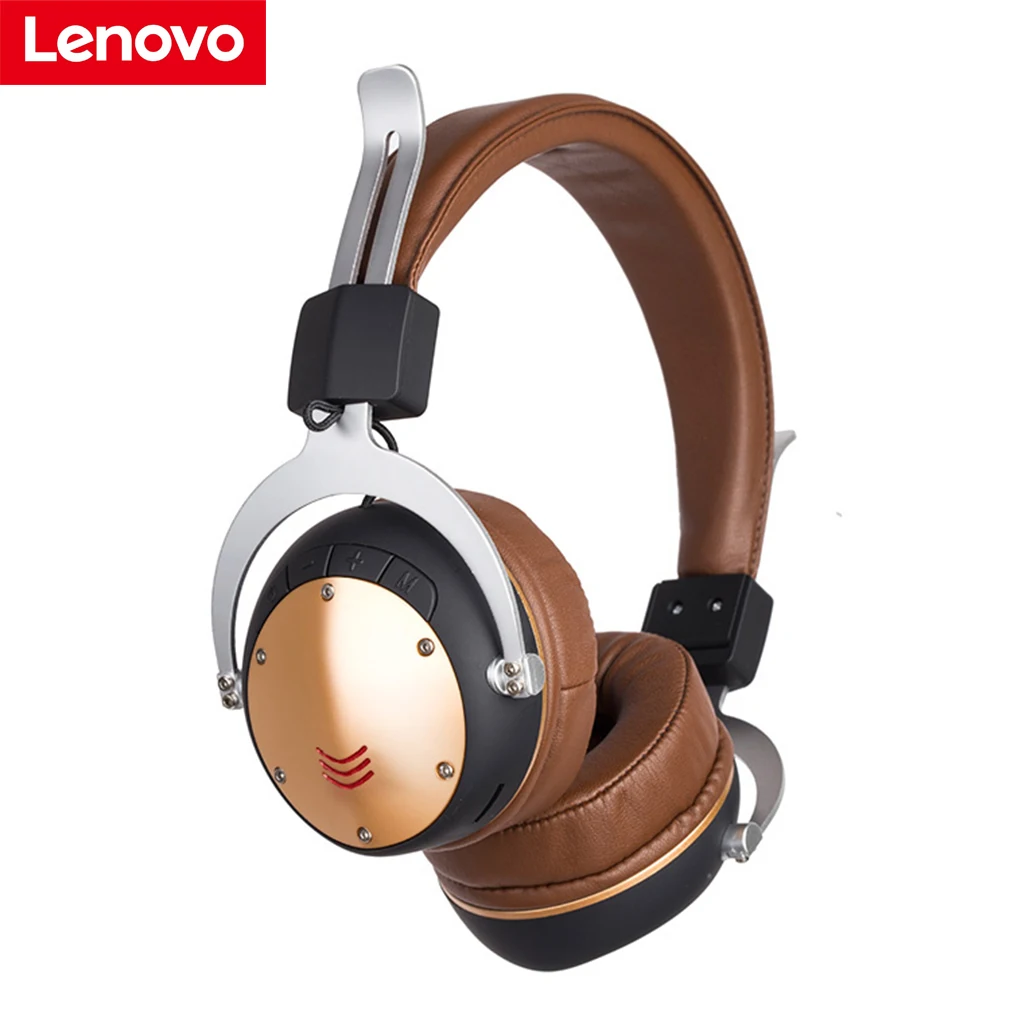 Беспроводная накладная гарнитура Lenovo Thinkplus th30 pro, наушники Airbuds с поддержкой Bluetooth 5,0, FM Hi-Fi стереонаушники, спортивные игровые наушники