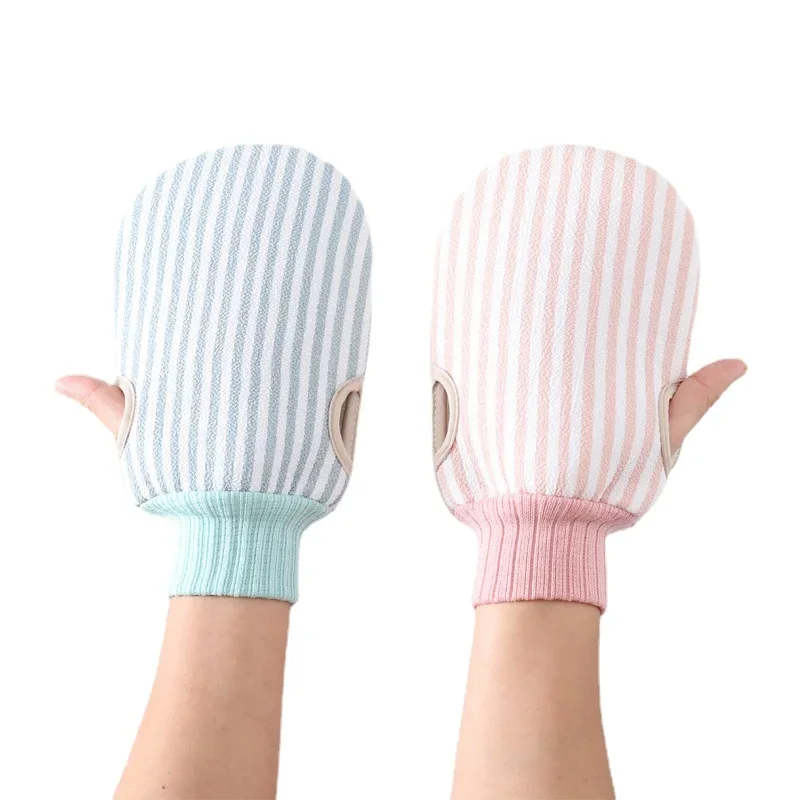 Новое маленькое простое однотонное банное полотенце в Вертикальную Полоску