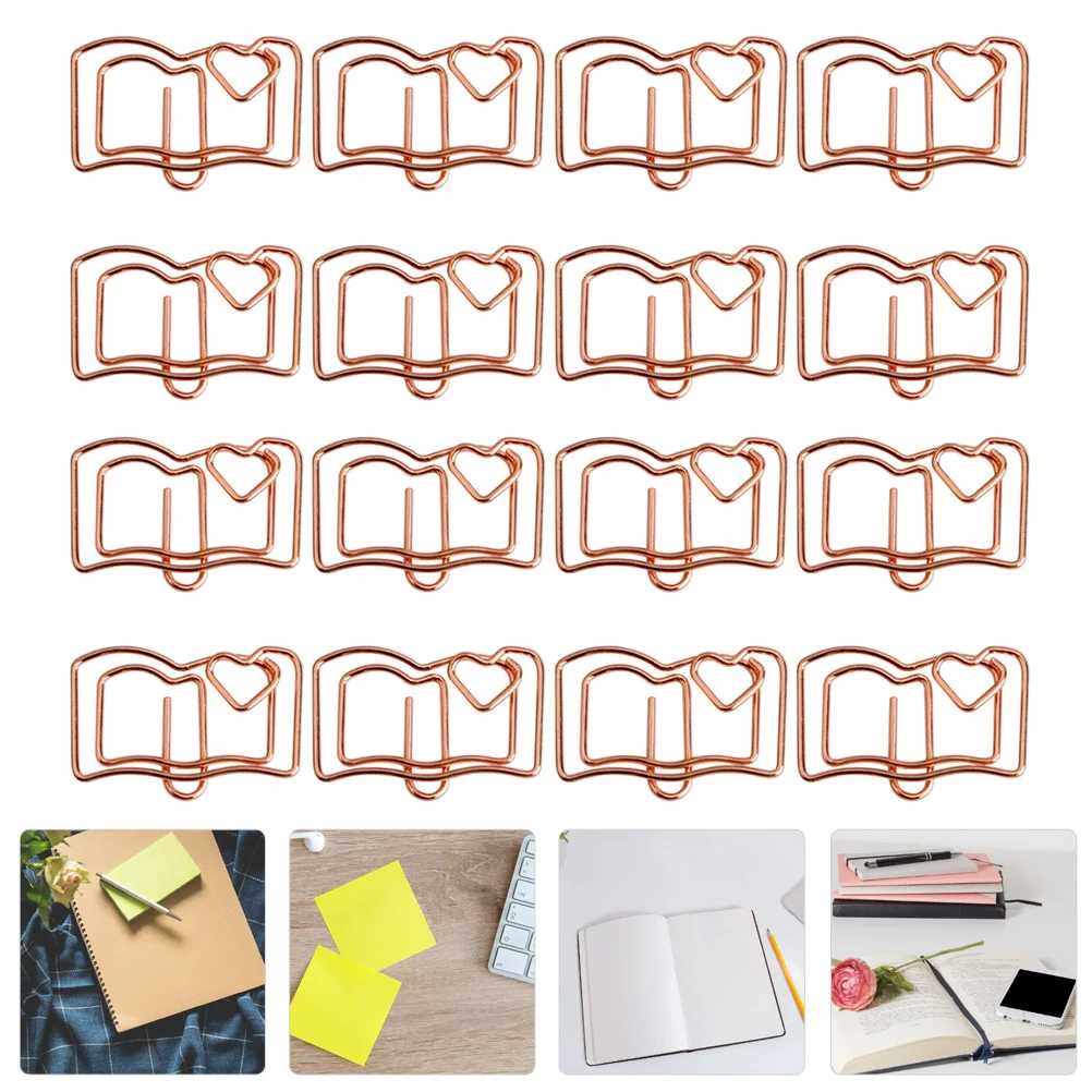 

Paper Clips Clipmetal Mini Cartoon School Iron Office Stainless Steel Small Crafts Scrapbook Paperclips Marker Page Clamps
