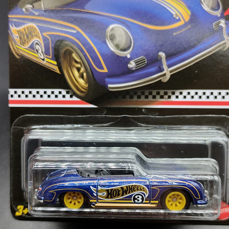 Hot Wheels 2022 Коллекционная Версия PORSCHE 356 Speedster 1/64 коллекция литых металлических