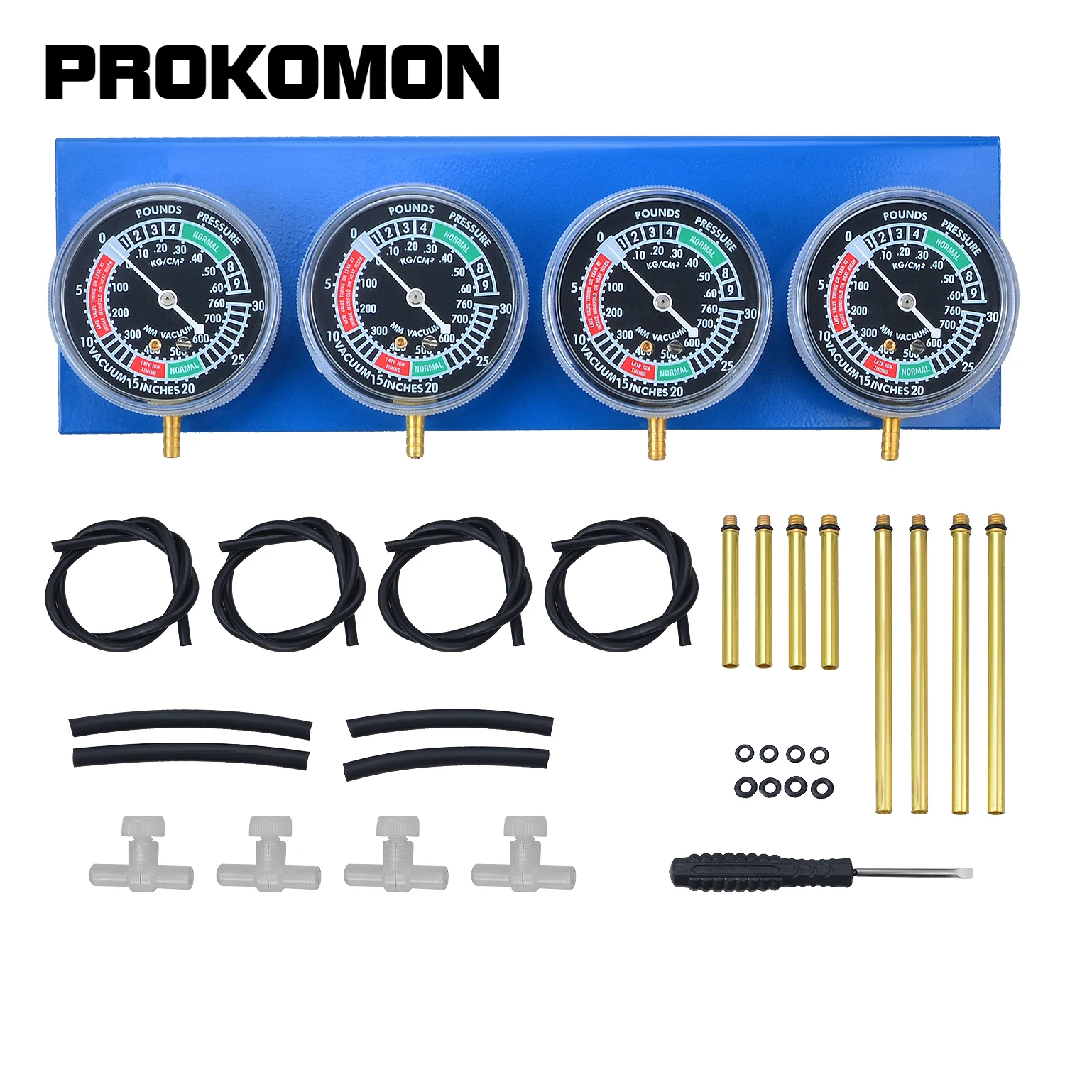 2/4 цилиндровый КАРБЮРАТОР Набор для синхронизации, манометр для ...