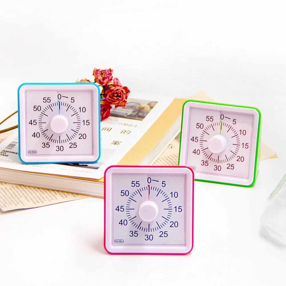 

Kitchen Reminding Timer Mechanical Timer Time Manager Accessories for Home Hotel Restaurant (Red)
