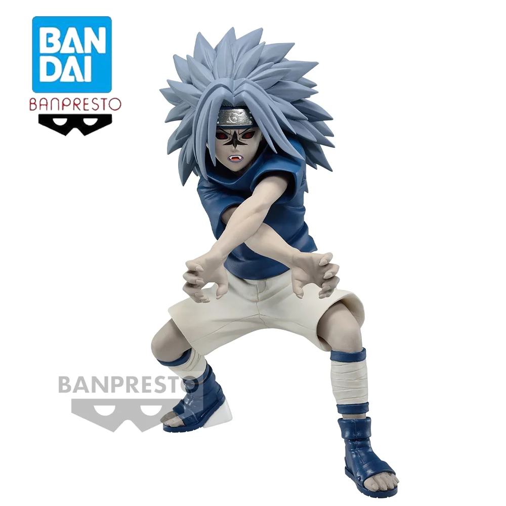 

Оригинальная Bandai Banpresto Наруто шипууден Учиха Саске Аниме Фигурка вибрирующие звезды ПВХ в коробке новая модель
