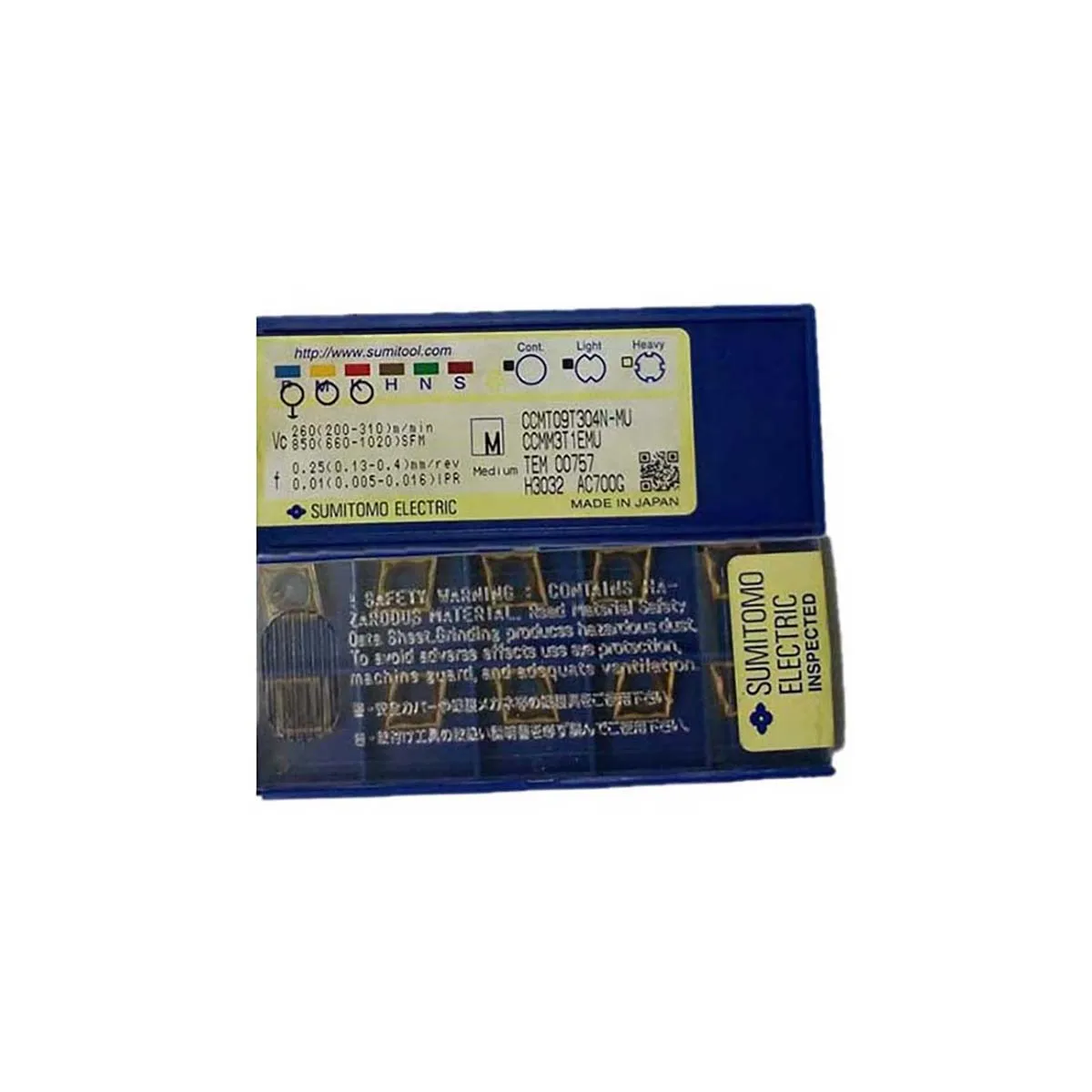 

SUMITOMO 100% Original CCMT CCMT120408N CCMT120404N CCMT09T308N CCMT080304N CCMT060204N MU AC700G Carbide Turning Inserts