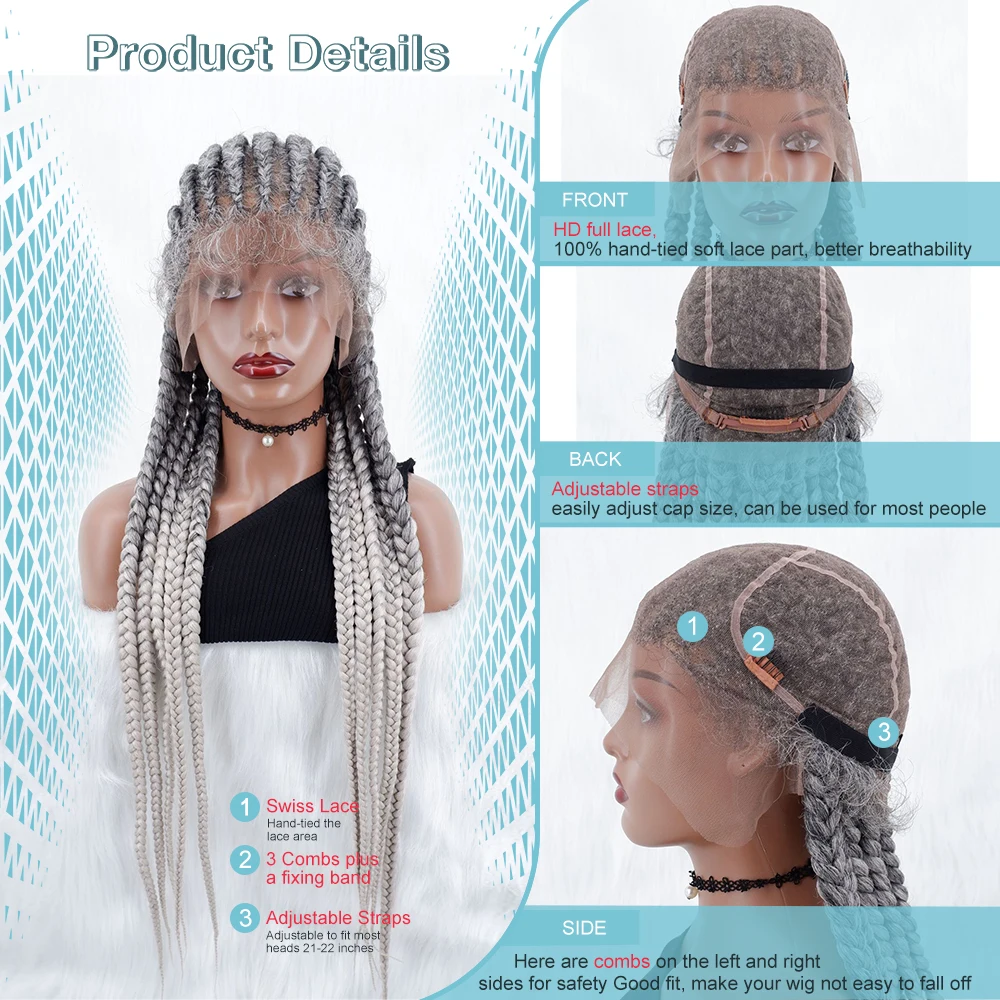 Рисунок 4 - Парик Akono в африканском стиле с плетеной косичкой