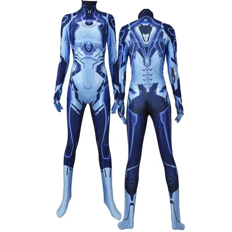 Фото Wiwiwi 123Halo Cortana Косплей Костюм Зентаи Костюм Игра Девушки Женщины Женские Боди Хэллоуин Дети Взрослые Комбинезоны №2