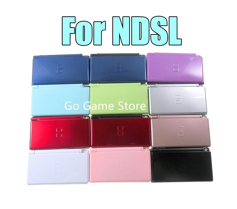 

10sets Housing Shell Cover Case Full Set Replacement For Nintendo DS Lite for NDSL Game Console Case Cover