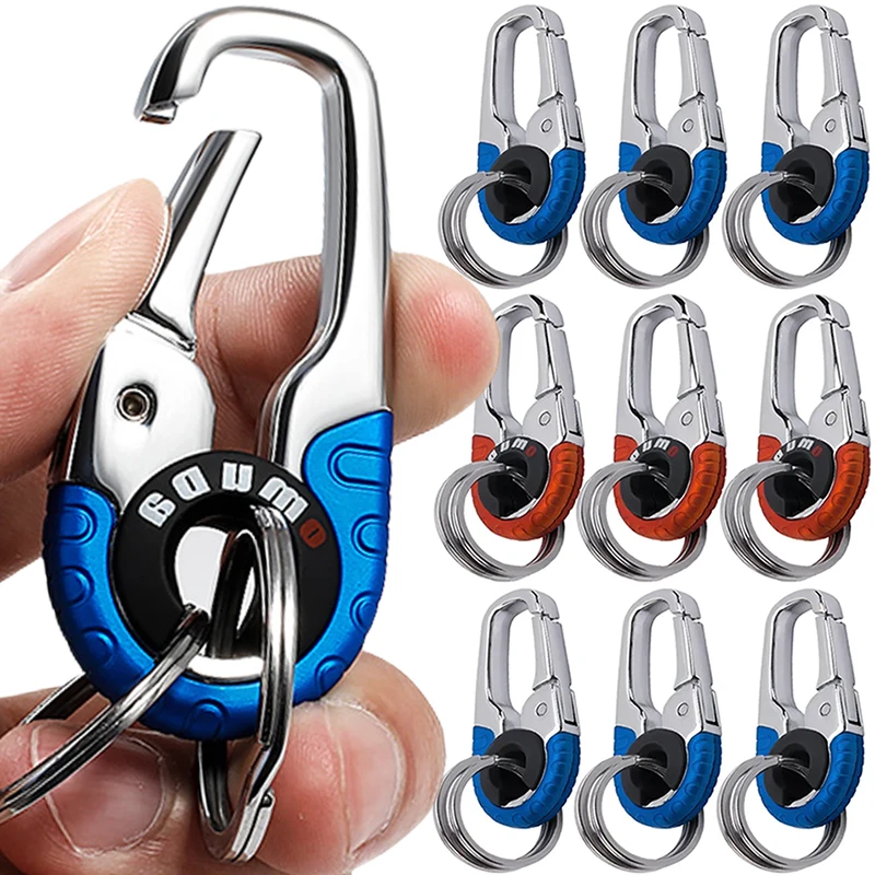 Мужской брелок-крючок из нержавеющей стали 1/5 шт