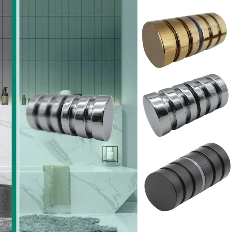 Ручка для раздвижной двери ванной комнаты из нержавеющей стали высокого