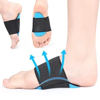 2 pcs insole orthotic pad arch support for women men correction flat foot xo type leg shoe cushion insert orthopedic half pad