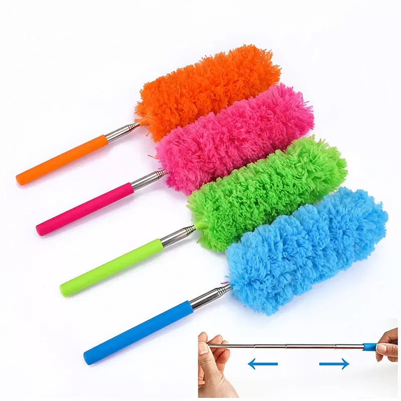 

2023NEW Duster Accessories Microfiber Dusting Brush Extend Stretch Feather Home Dust Cleaner Car Furniture Household Cleaning Br