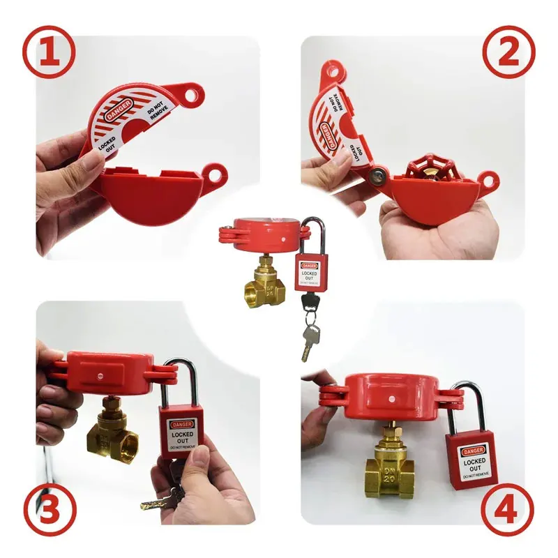 Запорный клапан и предохранительный замок